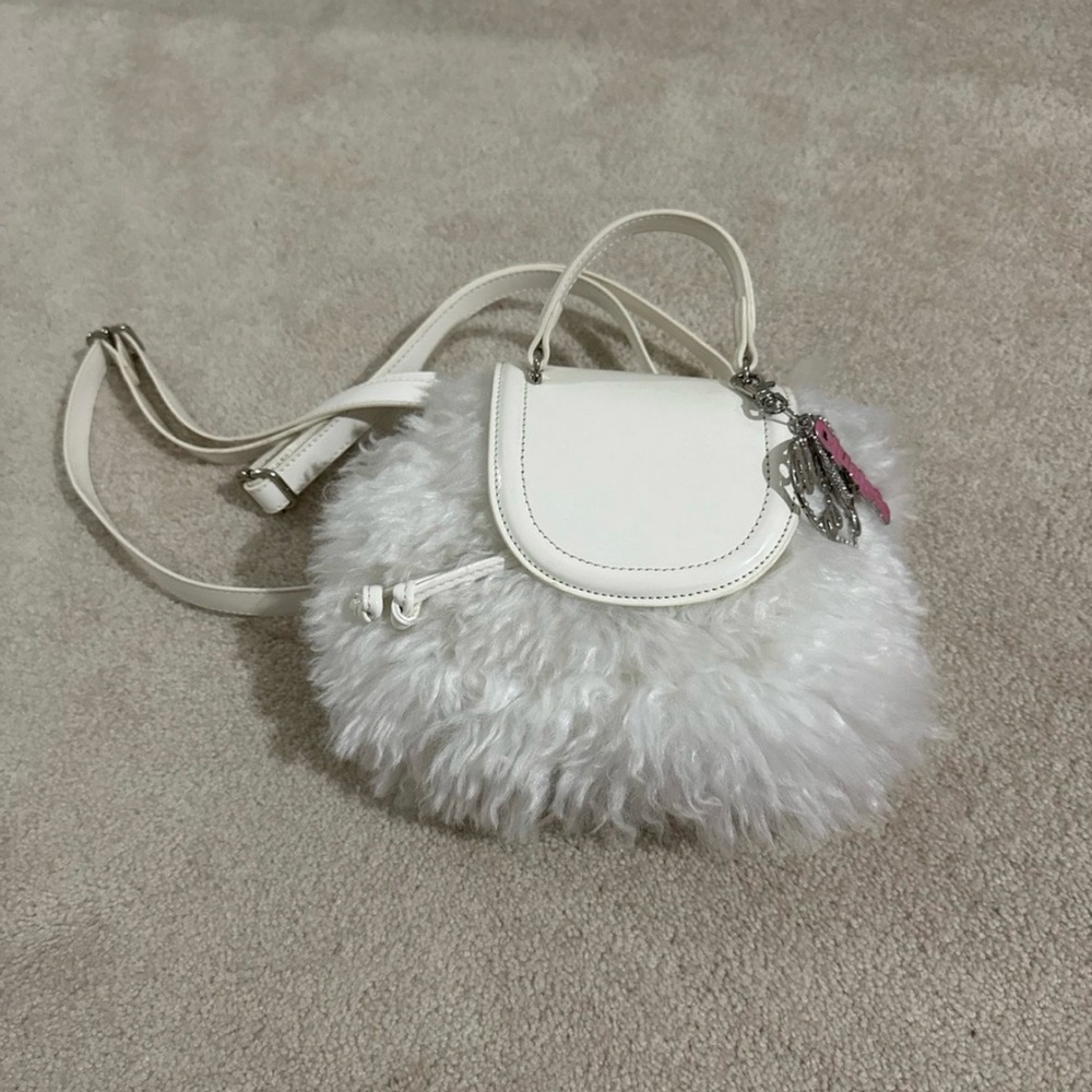 NEW Clueless Fuzzy Backpack